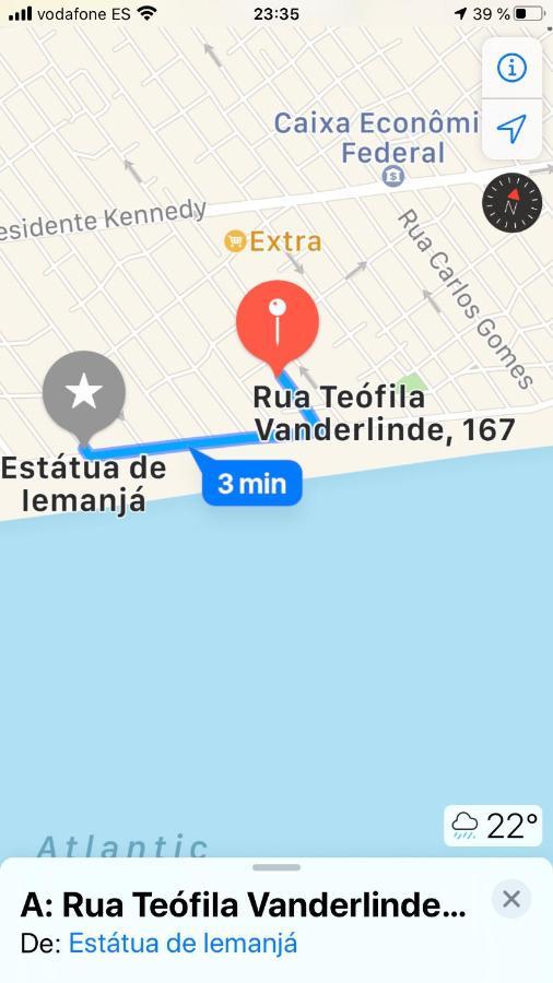 Maria Cristina ,Ar,Wi-Fi E Tv A Cabo Apartment Praia Grande  Exterior photo